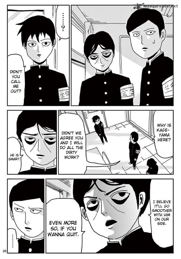 Mob Psycho 100 Chapter 23 Page 20