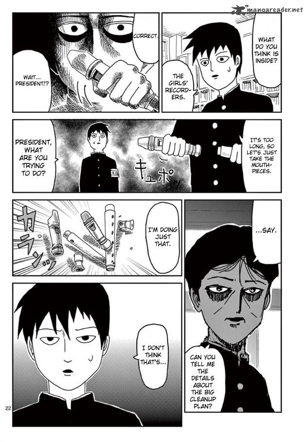 Mob Psycho 100 Chapter 23 Page 22