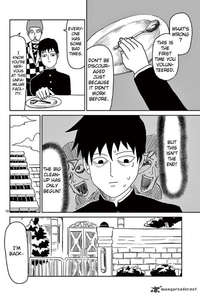 Mob Psycho 100 Chapter 24 Page 18