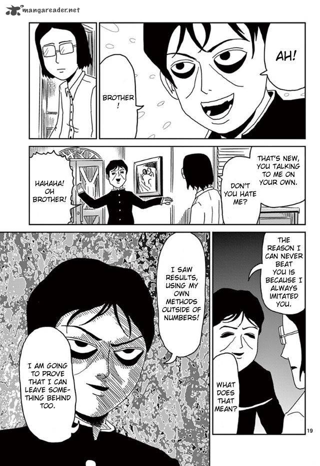 Mob Psycho 100 Chapter 24 Page 19