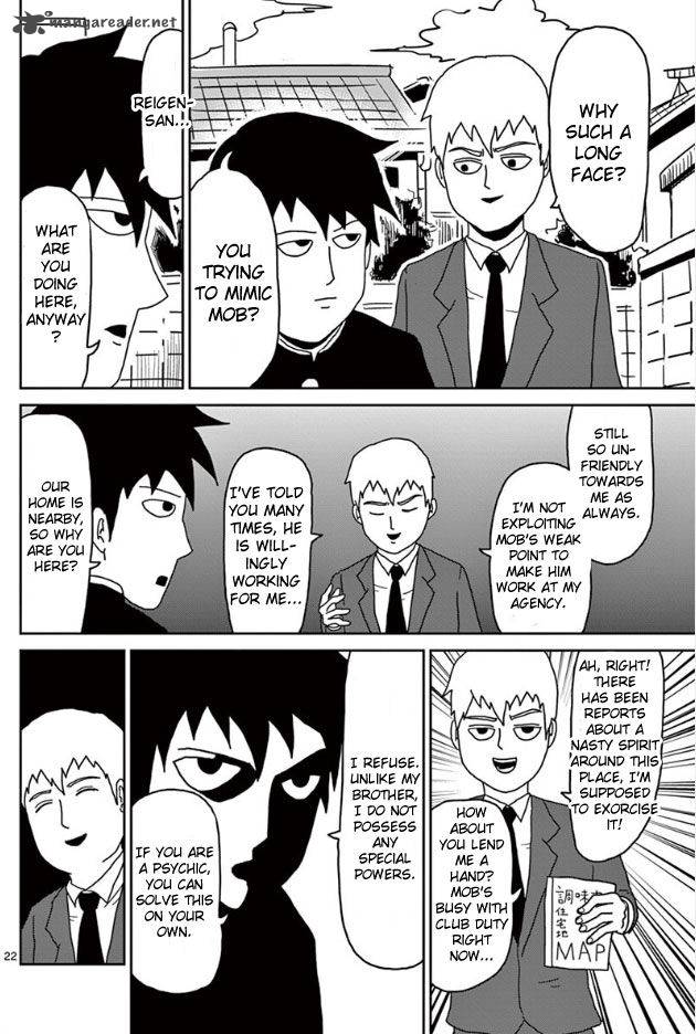 Mob Psycho 100 Chapter 24 Page 22