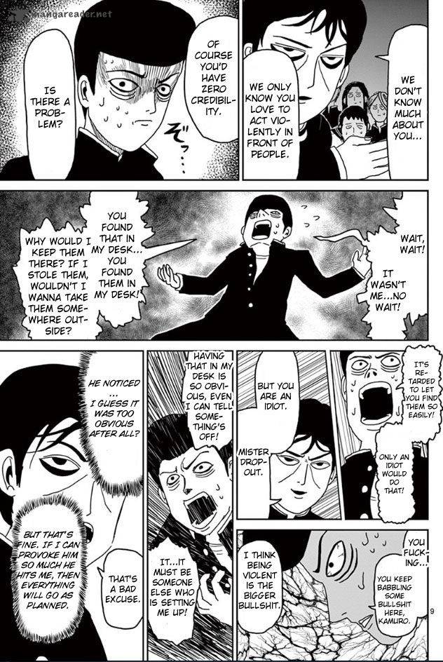 Mob Psycho 100 Chapter 24 Page 9