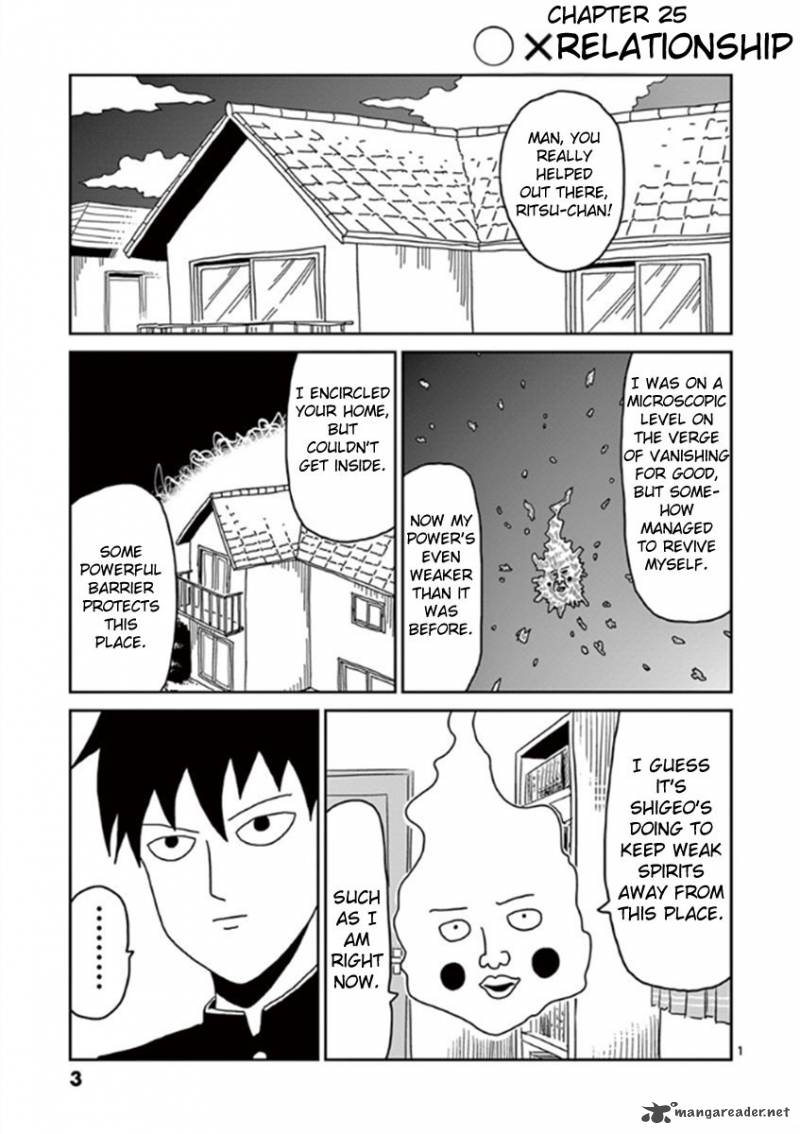 Mob Psycho 100 Chapter 25 Page 4