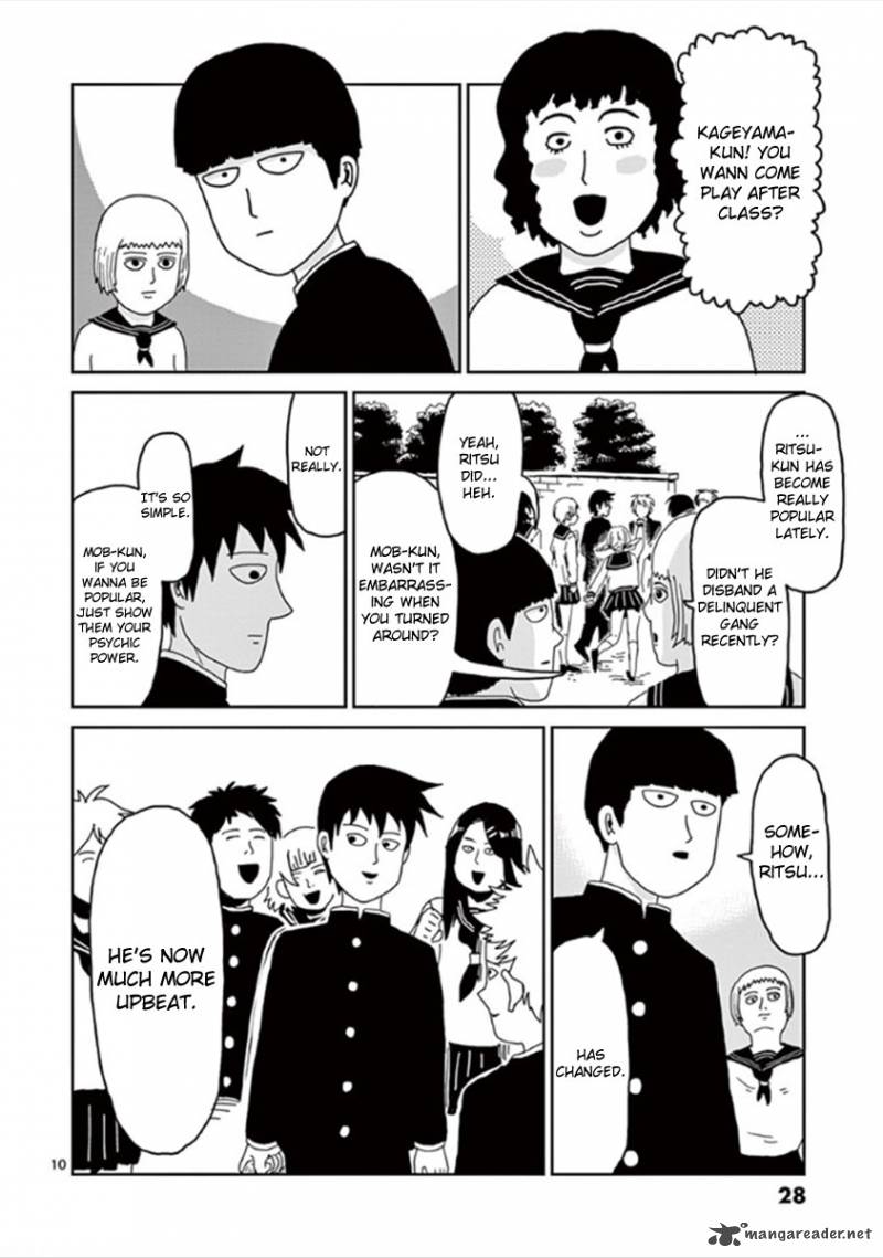 Mob Psycho 100 Chapter 26 Page 10
