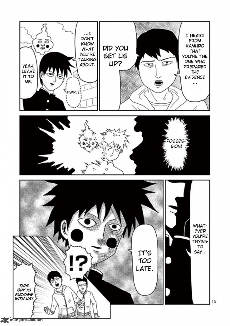 Mob Psycho 100 Chapter 26 Page 13