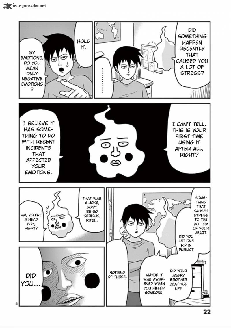 Mob Psycho 100 Chapter 26 Page 4