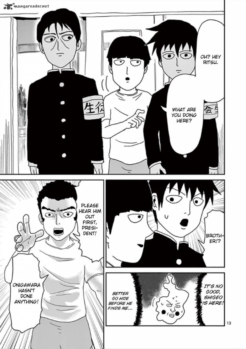 Mob Psycho 100 Chapter 27 Page 13