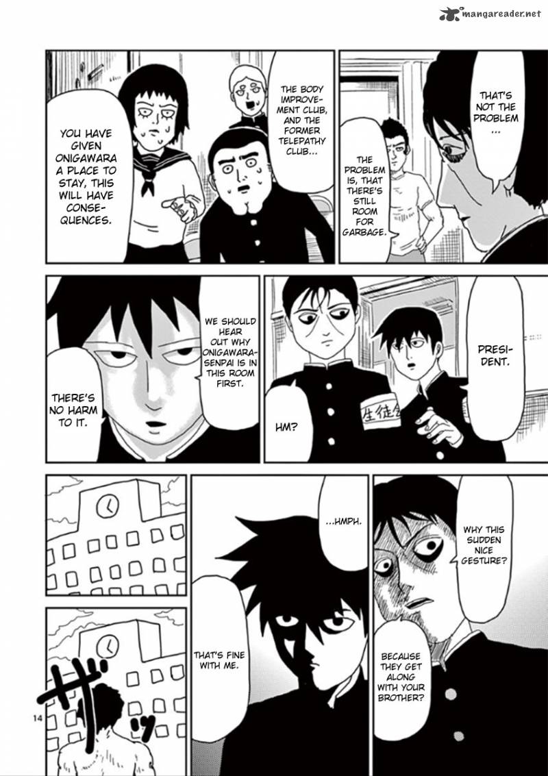 Mob Psycho 100 Chapter 27 Page 14