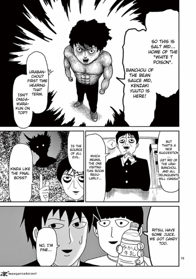 Mob Psycho 100 Chapter 27 Page 15