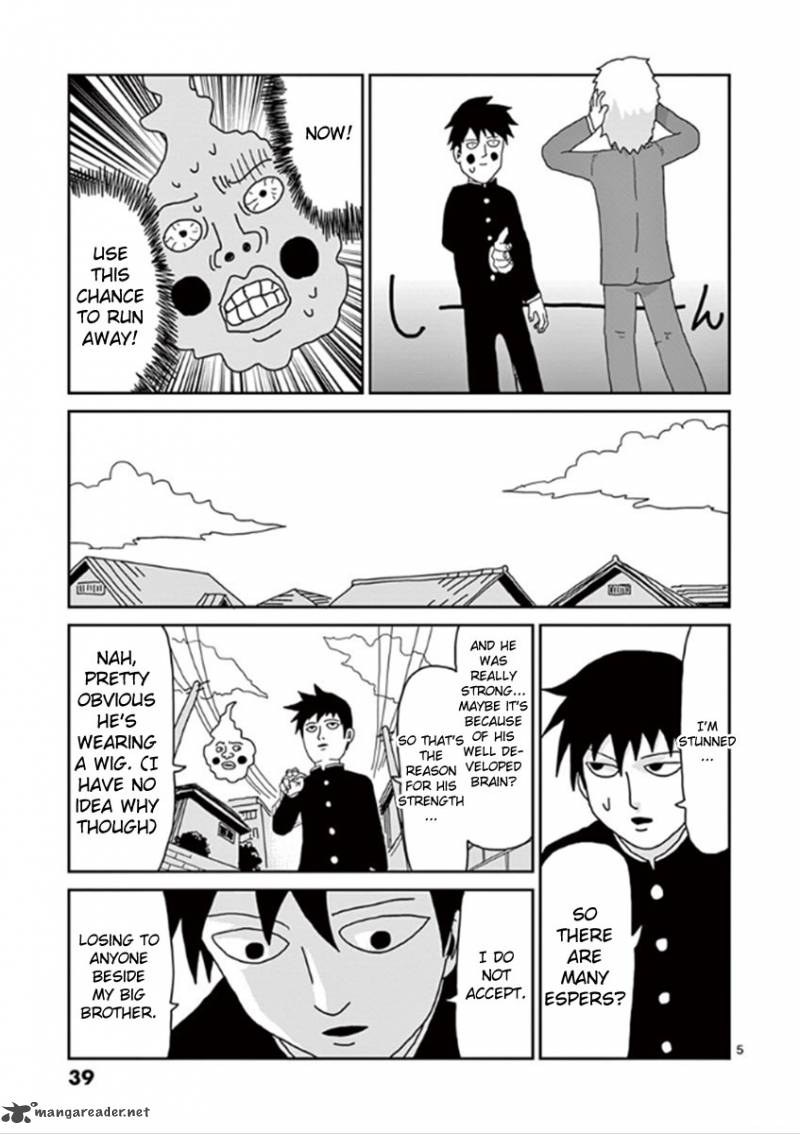 Mob Psycho 100 Chapter 27 Page 5