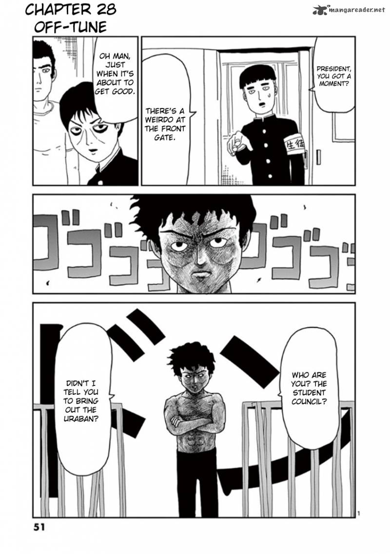 Mob Psycho 100 Chapter 28 Page 1