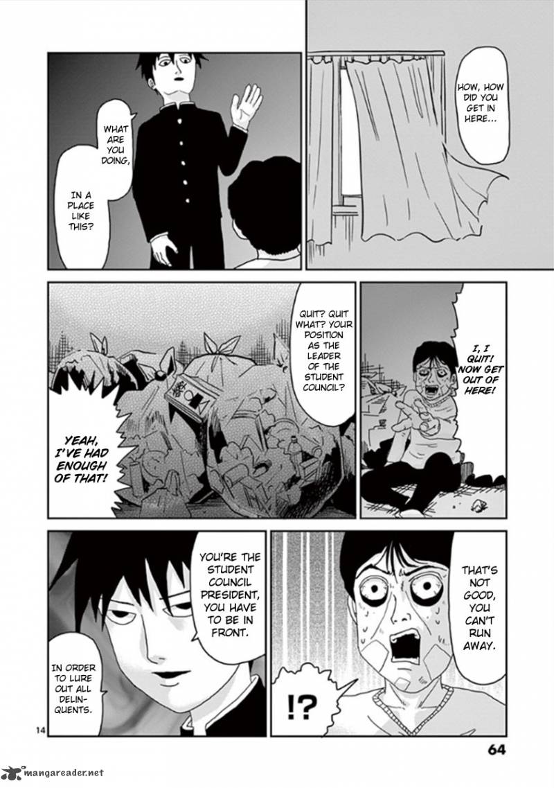 Mob Psycho 100 Chapter 28 Page 14