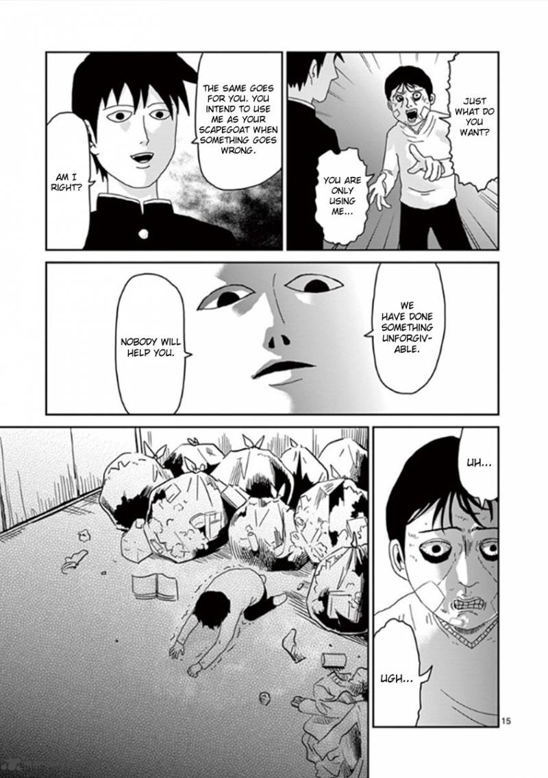 Mob Psycho 100 Chapter 28 Page 15