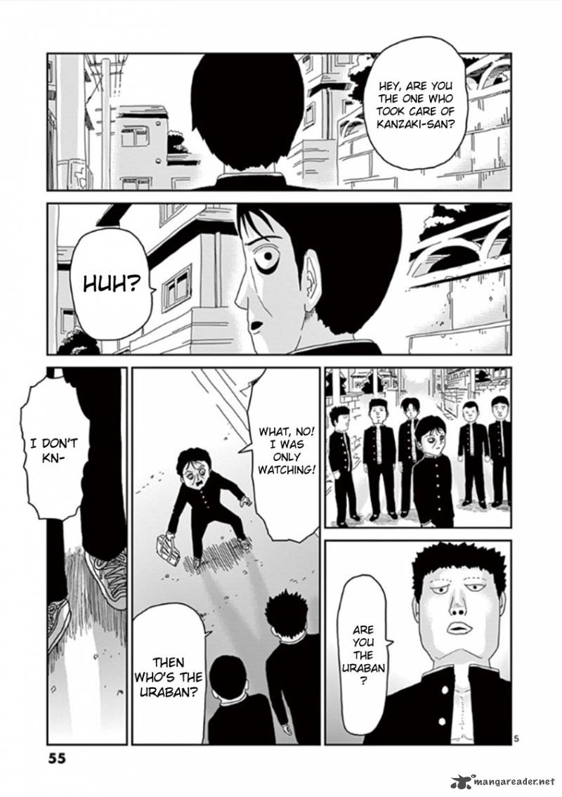 Mob Psycho 100 Chapter 28 Page 5