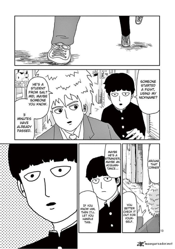 Mob Psycho 100 Chapter 29 Page 13