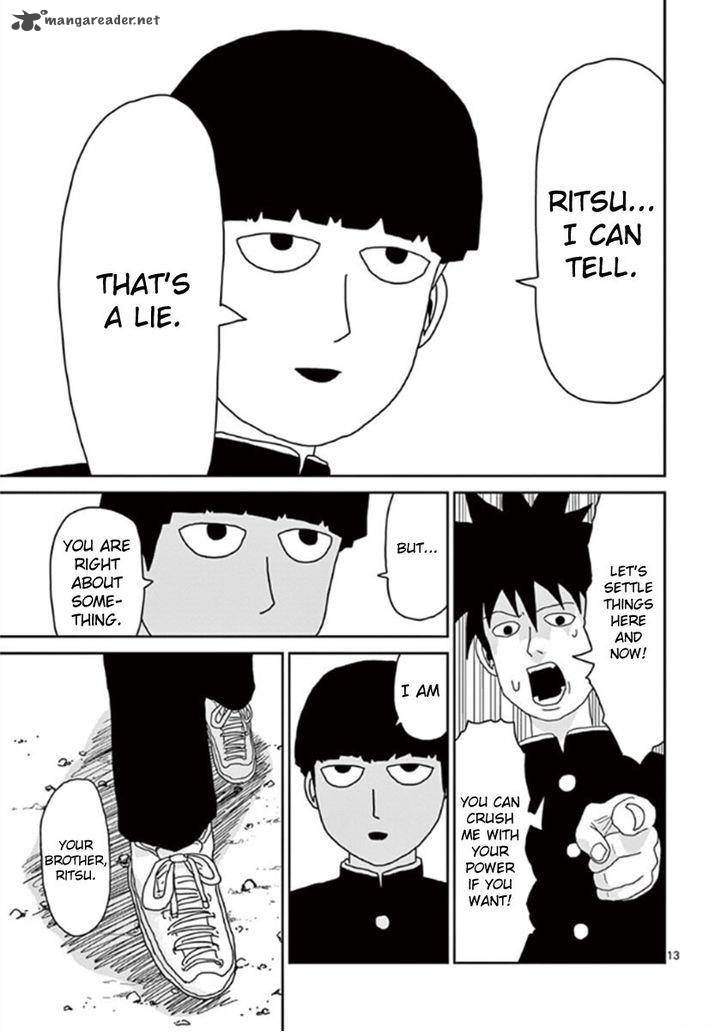 Mob Psycho 100 Chapter 30 Page 13