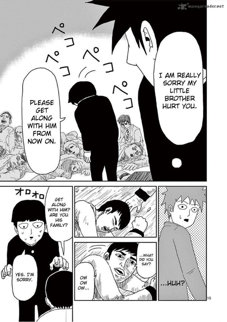 Mob Psycho 100 Chapter 30 Page 15