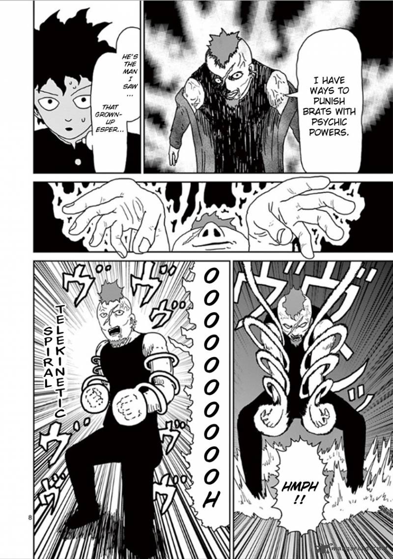 Mob Psycho 100 Chapter 32 Page 8