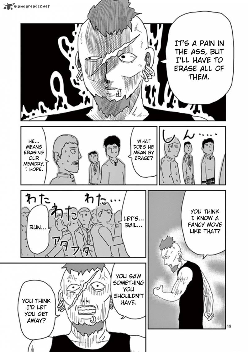 Mob Psycho 100 Chapter 33 Page 19