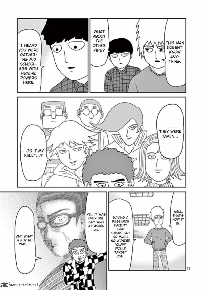 Mob Psycho 100 Chapter 34 Page 13