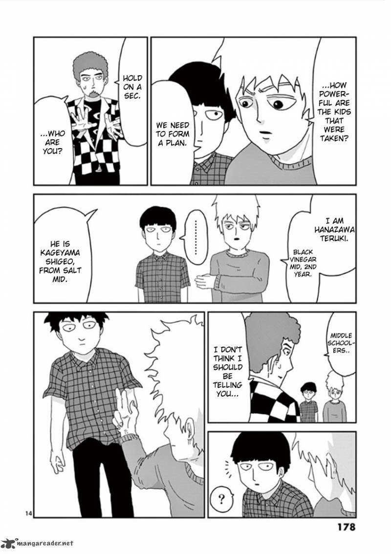 Mob Psycho 100 Chapter 34 Page 14