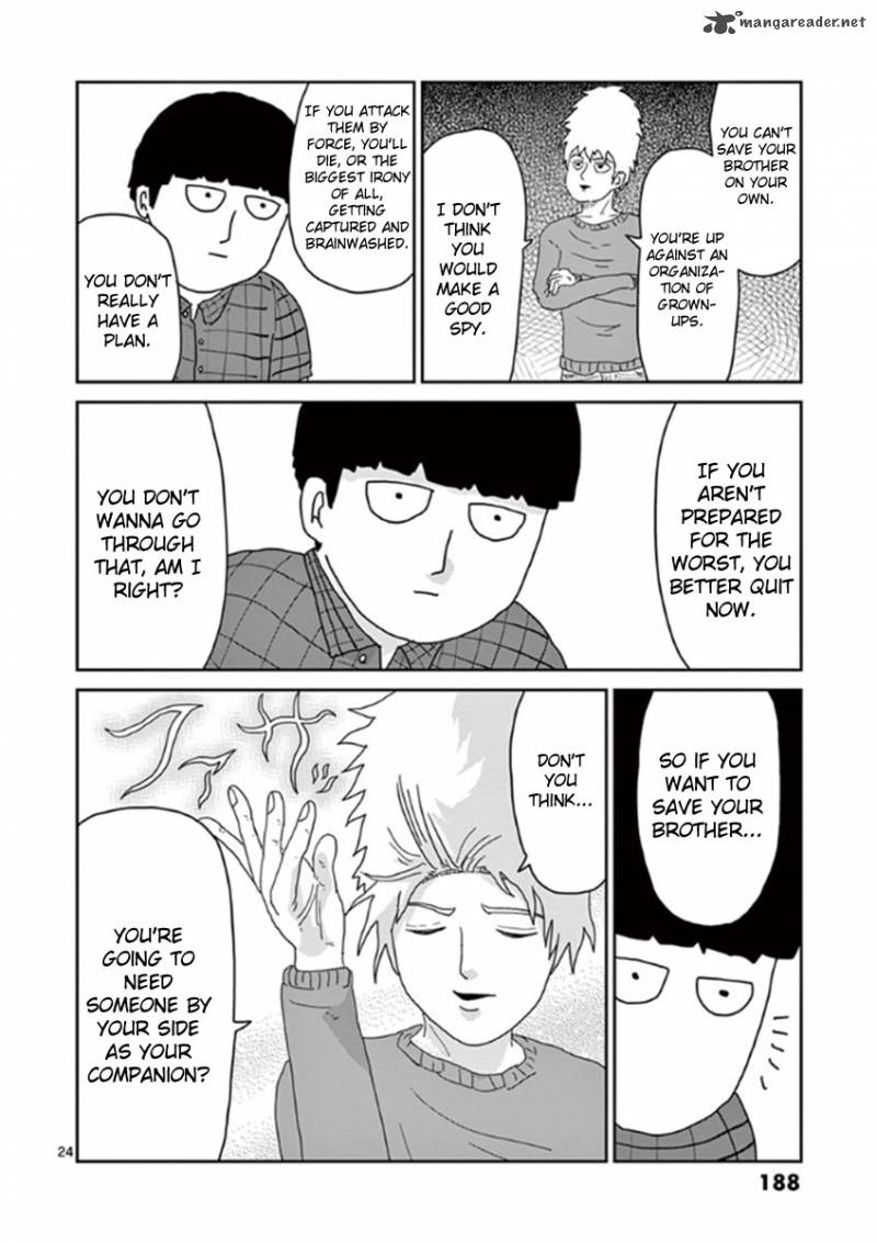 Mob Psycho 100 Chapter 34 Page 24