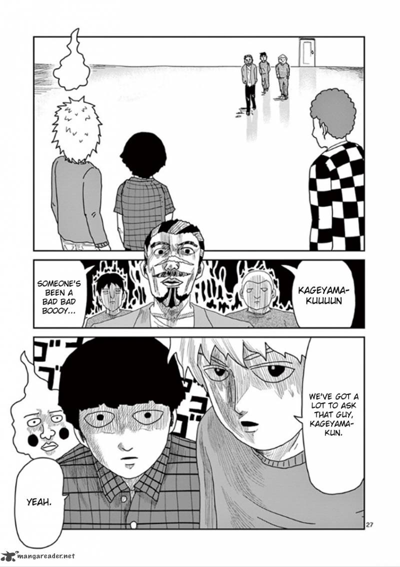 Mob Psycho 100 Chapter 34 Page 27