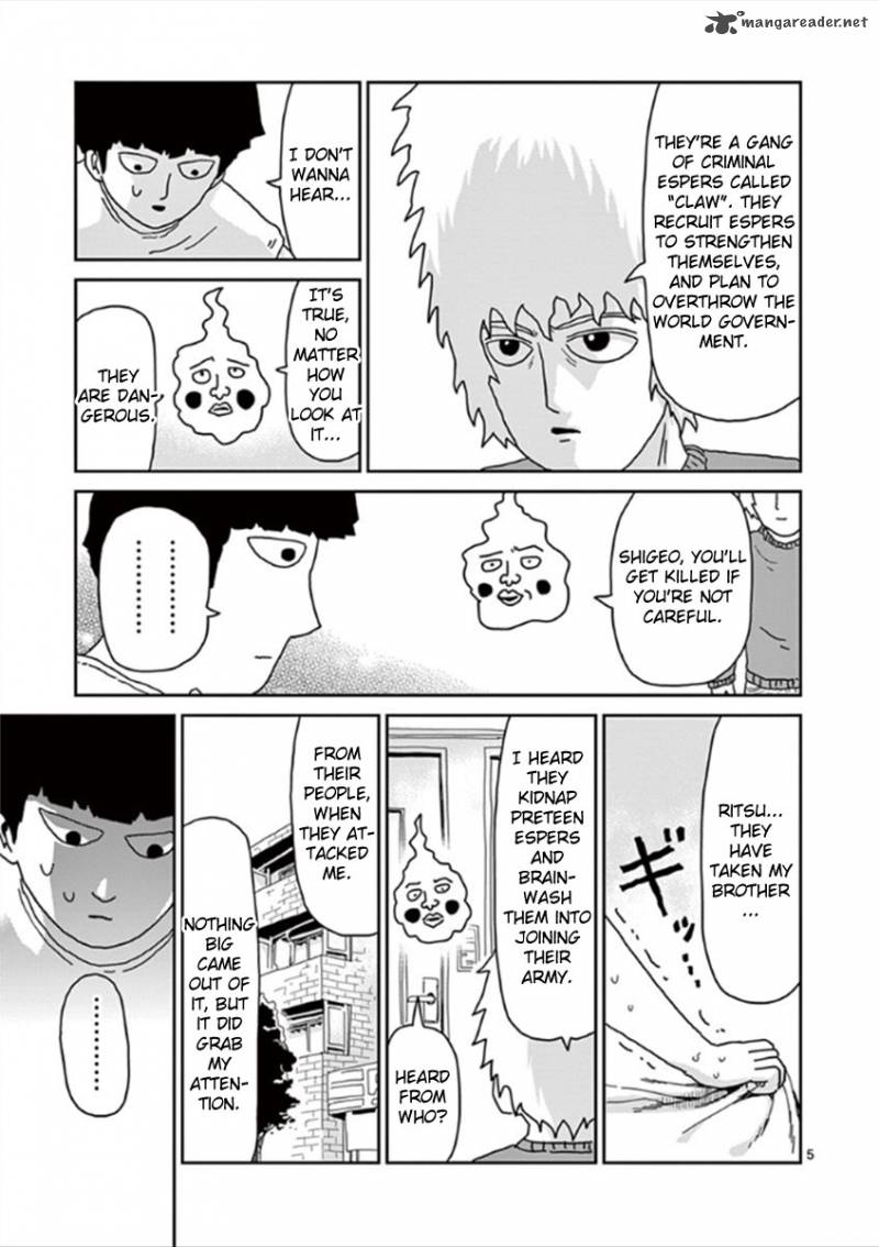 Mob Psycho 100 Chapter 34 Page 5