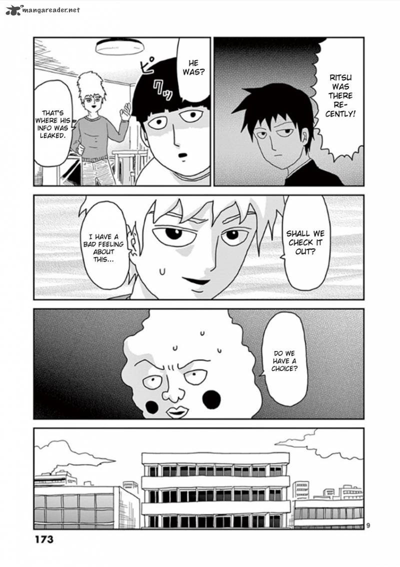 Mob Psycho 100 Chapter 34 Page 9