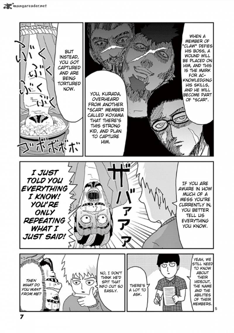 Mob Psycho 100 Chapter 35 Page 8