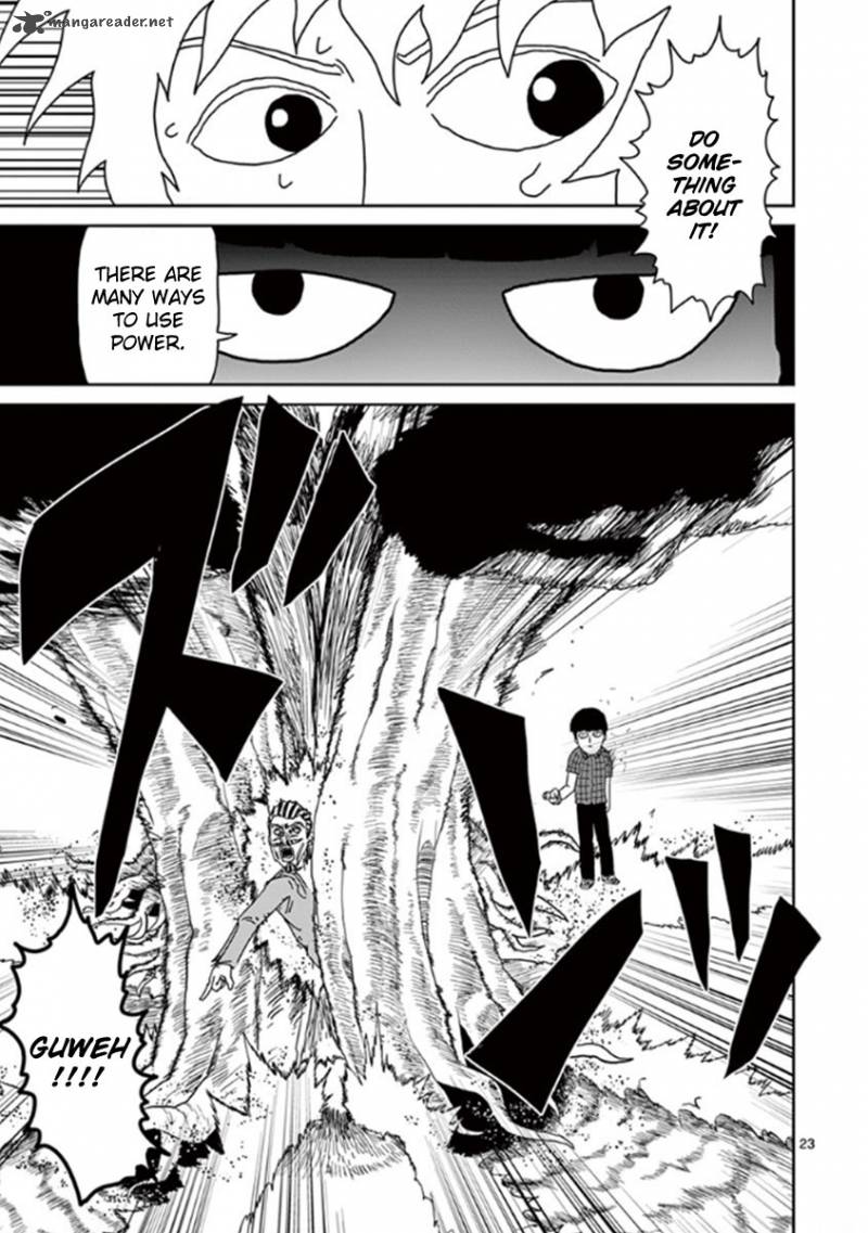 Mob Psycho 100 Chapter 36 Page 23