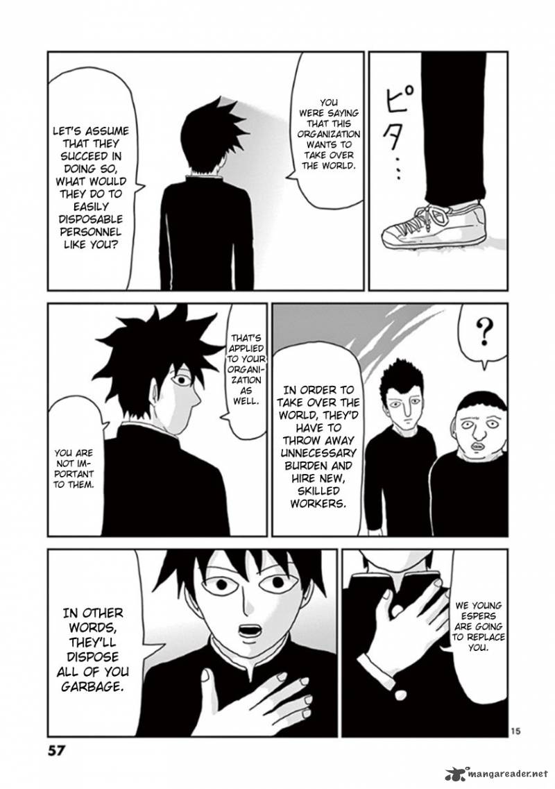 Mob Psycho 100 Chapter 37 Page 15