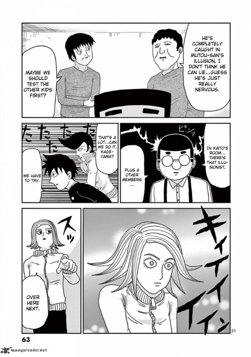 Mob Psycho 100 Chapter 37 Page 21