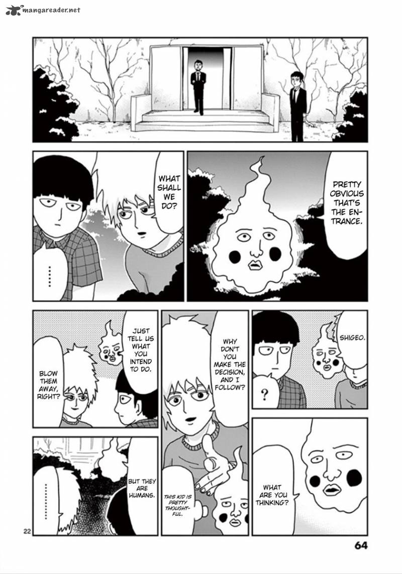 Mob Psycho 100 Chapter 37 Page 22