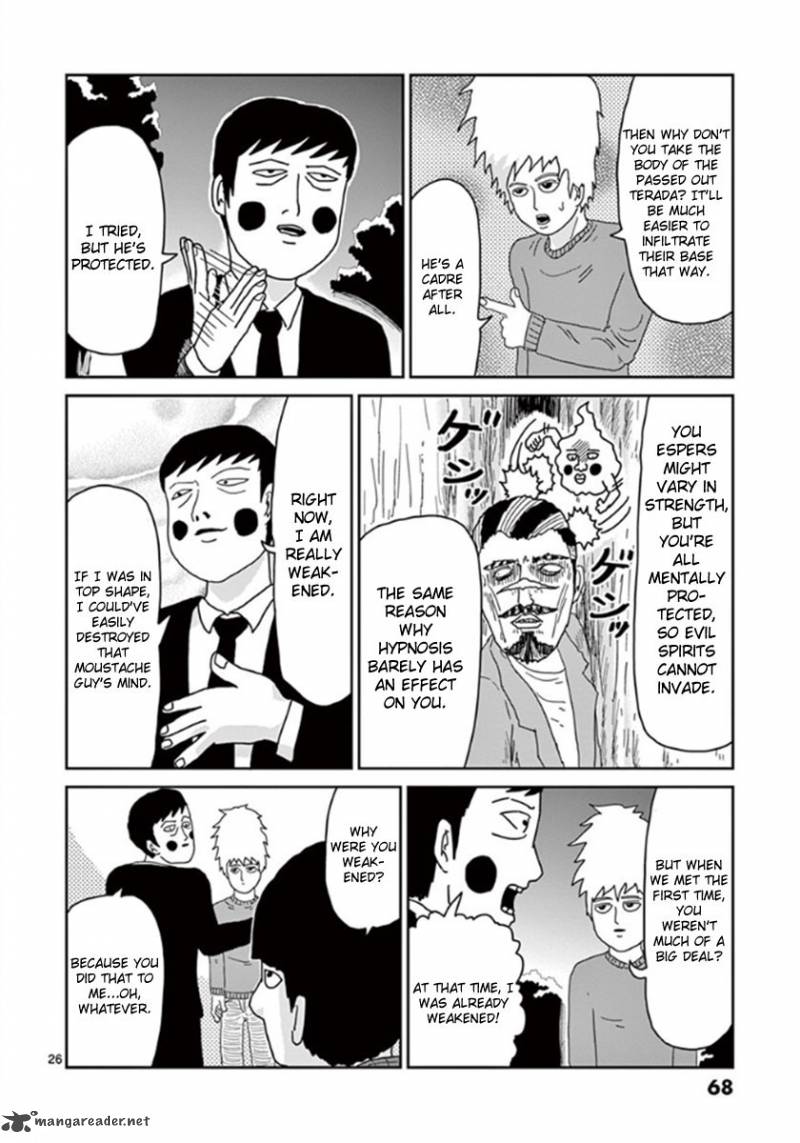 Mob Psycho 100 Chapter 37 Page 26