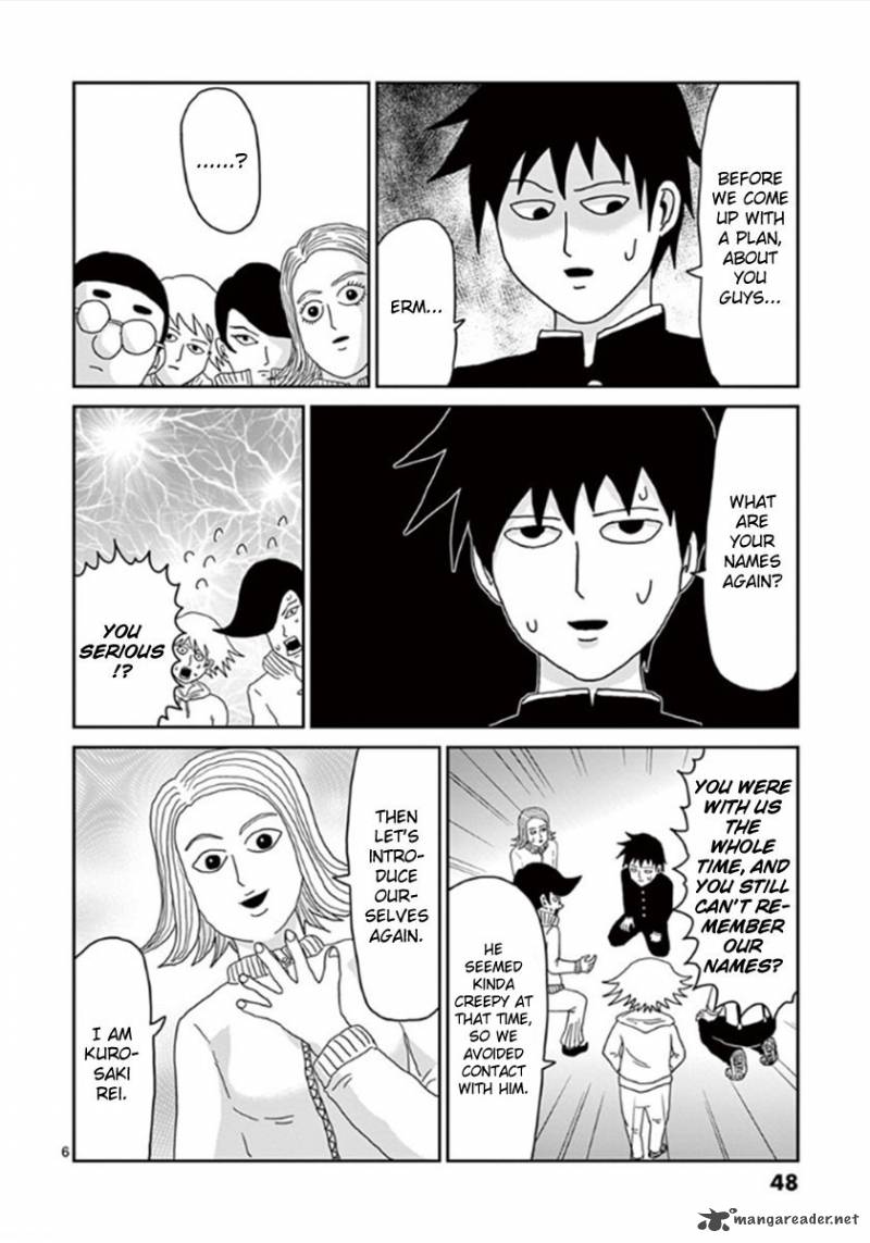 Mob Psycho 100 Chapter 37 Page 6