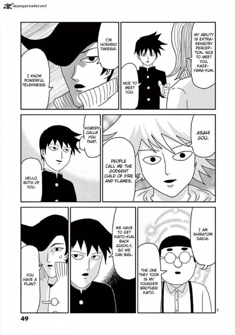 Mob Psycho 100 Chapter 37 Page 7