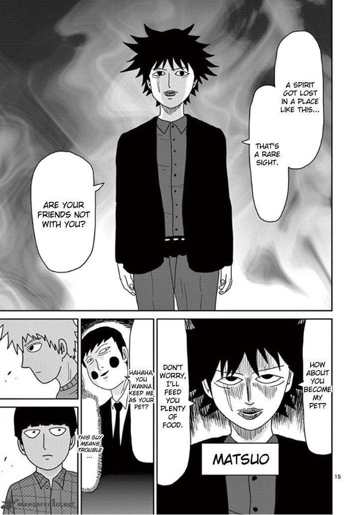 Mob Psycho 100 Chapter 39 Page 15