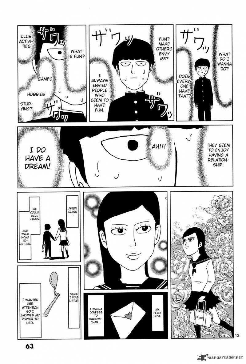 Mob Psycho 100 Chapter 4 Page 13