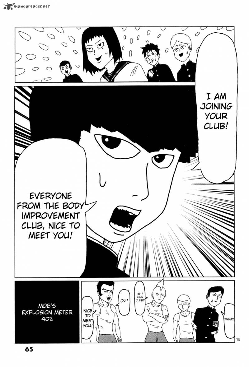 Mob Psycho 100 Chapter 4 Page 15