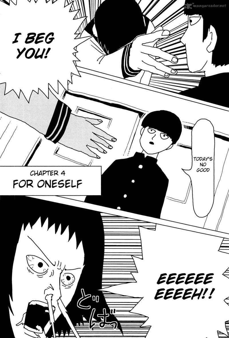 Mob Psycho 100 Chapter 4 Page 2
