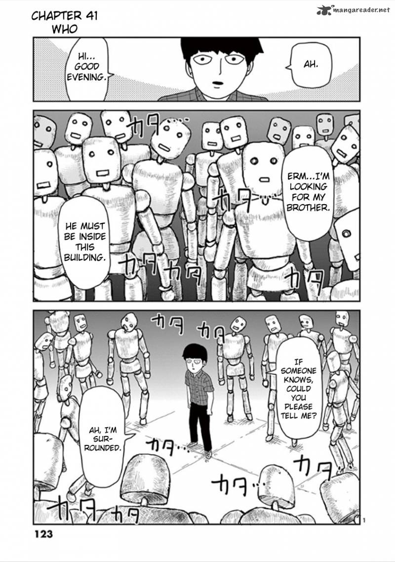 Mob Psycho 100 Chapter 41 Page 1