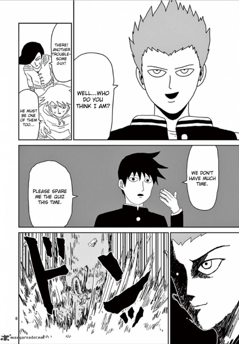 Mob Psycho 100 Chapter 41 Page 8
