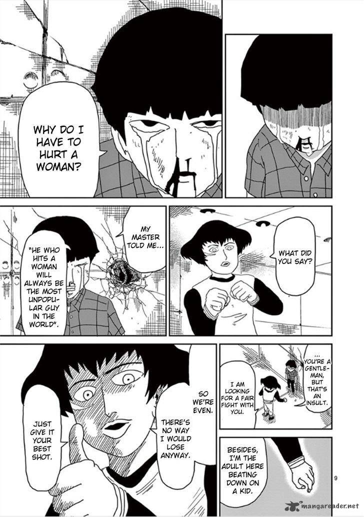 Mob Psycho 100 Chapter 42 Page 9