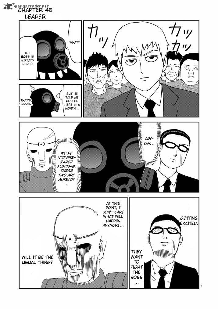Mob Psycho 100 Chapter 45 Page 1