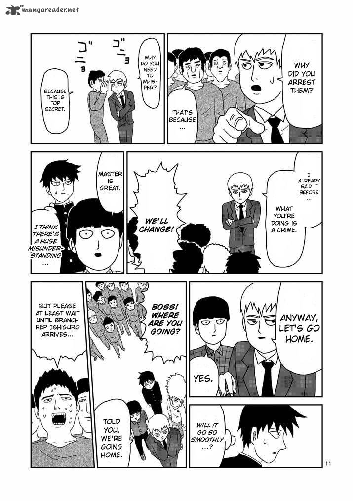 Mob Psycho 100 Chapter 45 Page 11