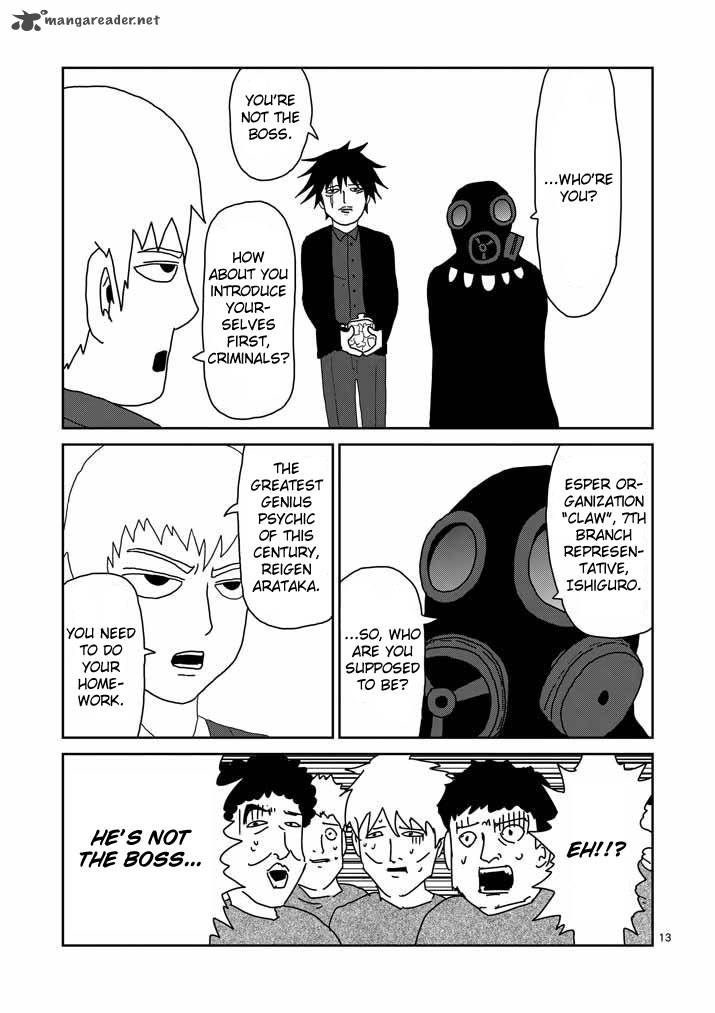 Mob Psycho 100 Chapter 45 Page 13