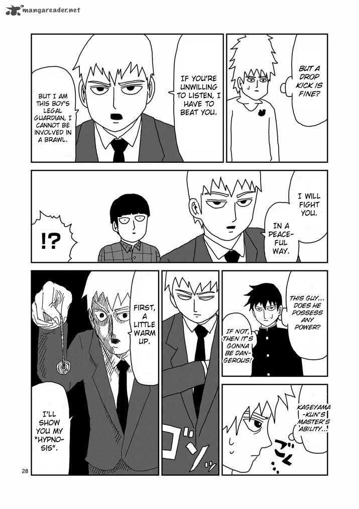 Mob Psycho 100 Chapter 45 Page 28