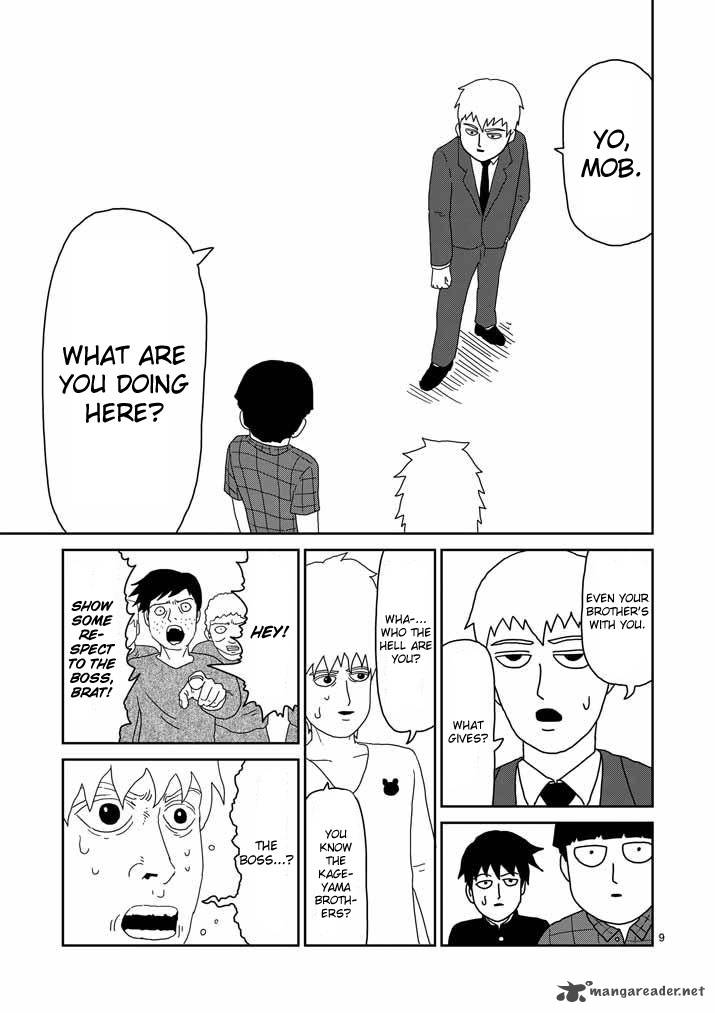 Mob Psycho 100 Chapter 45 Page 9