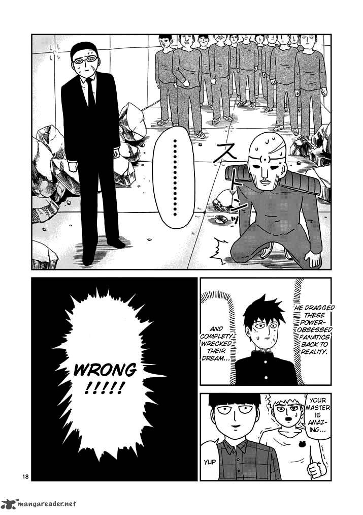 Mob Psycho 100 Chapter 48 Page 18